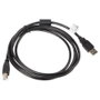 Lanberg Cable USB 2.0 Tipo A a B para Impresora con Ferrita, 5m, Negro